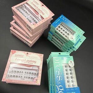 20x Mixed False Lashes Bundle – imPRESS & iENVY – Press & Go – New & Sealed